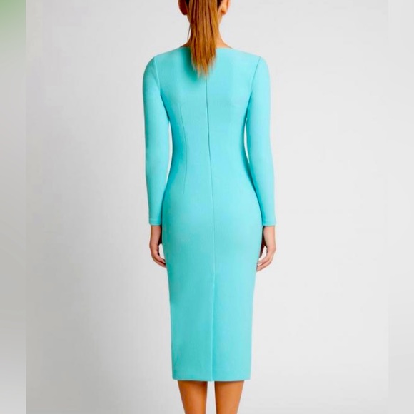 MISHA DRESS Blue | SHEIKE Cocktail Dress Size 6 - Picture 6 of 7